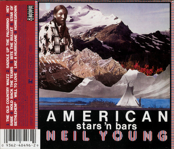 American Stars 'N Bars — Neil Young  & Crazy Horse back cover