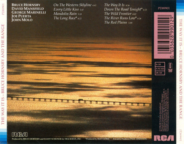 The Way It Is — Bruce Hornsby & The Range back cover
