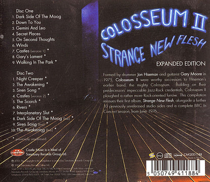 Strange New Flesh [Expanded] — Colosseum II back cover