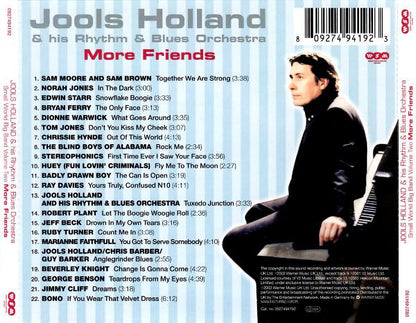 More Friends: Small World Big Band, Vol. 2 — Jools Holland back cover