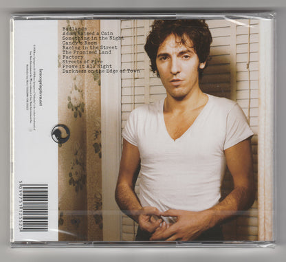 Darkness on the Edge of Town — Bruce Springsteen back cover