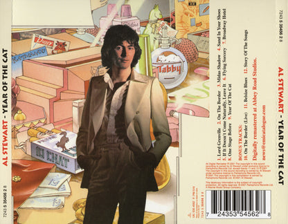 Year of the Cat — Al Stewart back cover