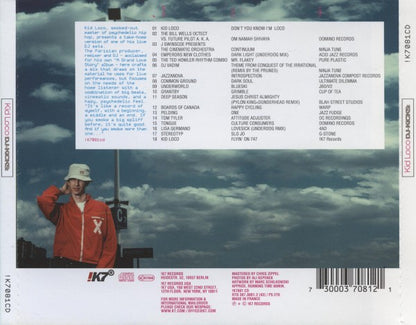 DJ Kicks — Kid Loco back cover
