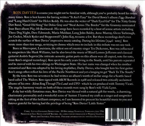 Unsung Hero: A Tribute to the Music of Ron Davies — Gail Davies back cover