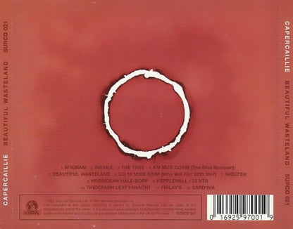 Beautiful Wasteland — Capercaillie back cover