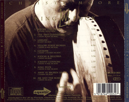 King Puck — Christy Moore back cover