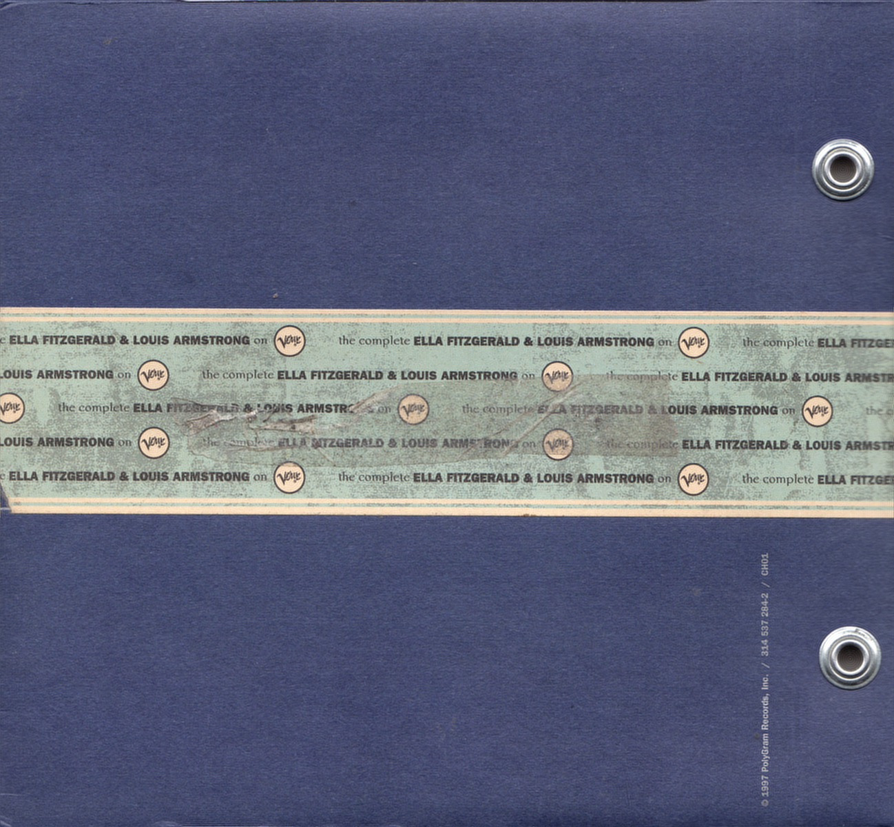 Summertime Disc 2 — Louis Armstrong back cover