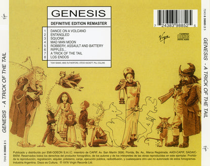 Trick of the Tail — Genesis back cover