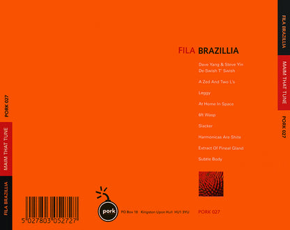 Maim That Tune — Fila Brazillia back cover
