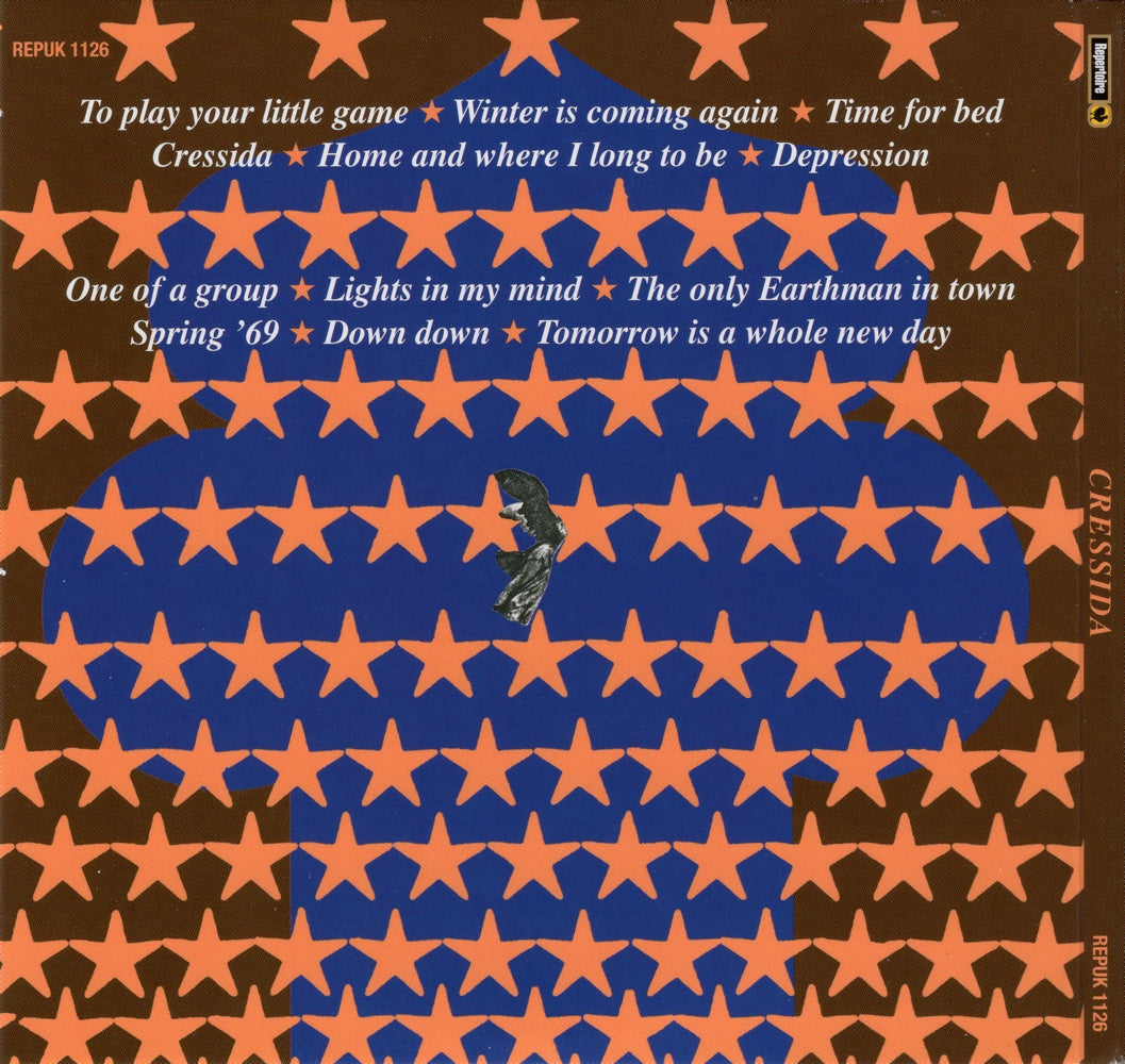 Cressida — Cressida back cover