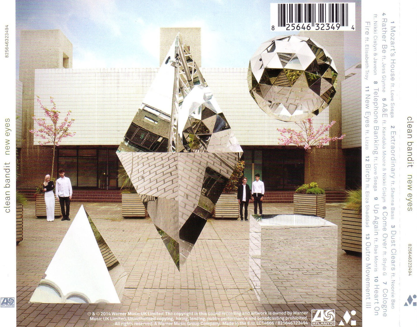New Eyes — Clean Bandit back cover