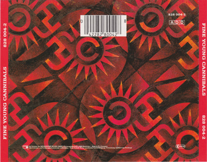 Fine Young Cannibals — Fine Young Cannibals back cover