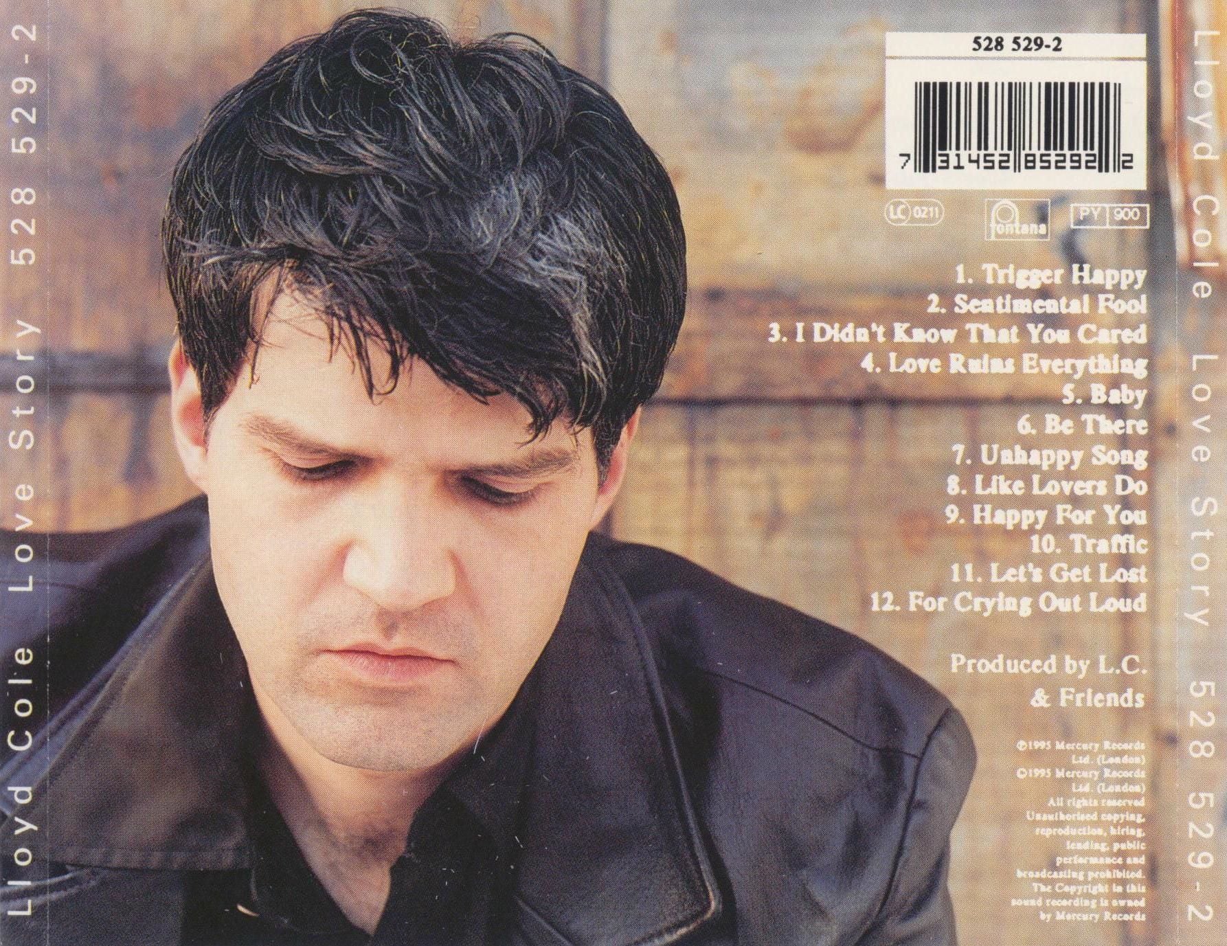 Love Story — Lloyd Cole back cover