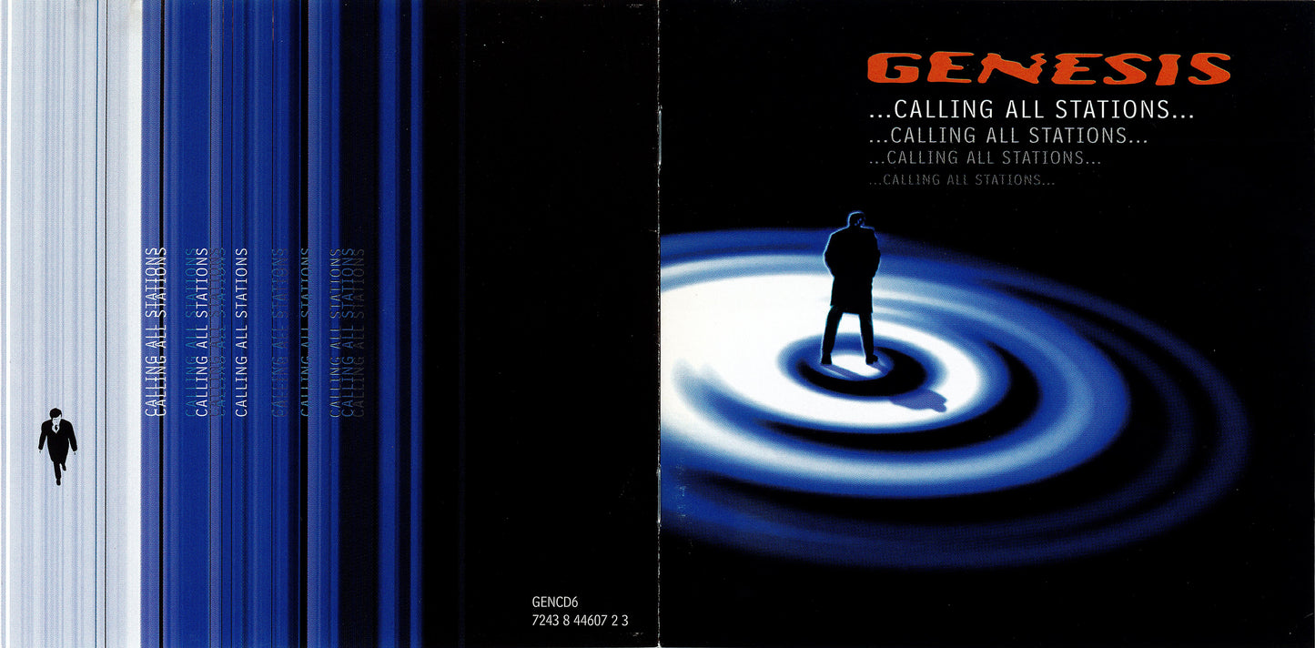 Calling All Stations — Genesis back cover